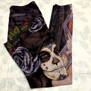 Dark sugar women’s full length triathlon eagle rock werkshop leggings size S